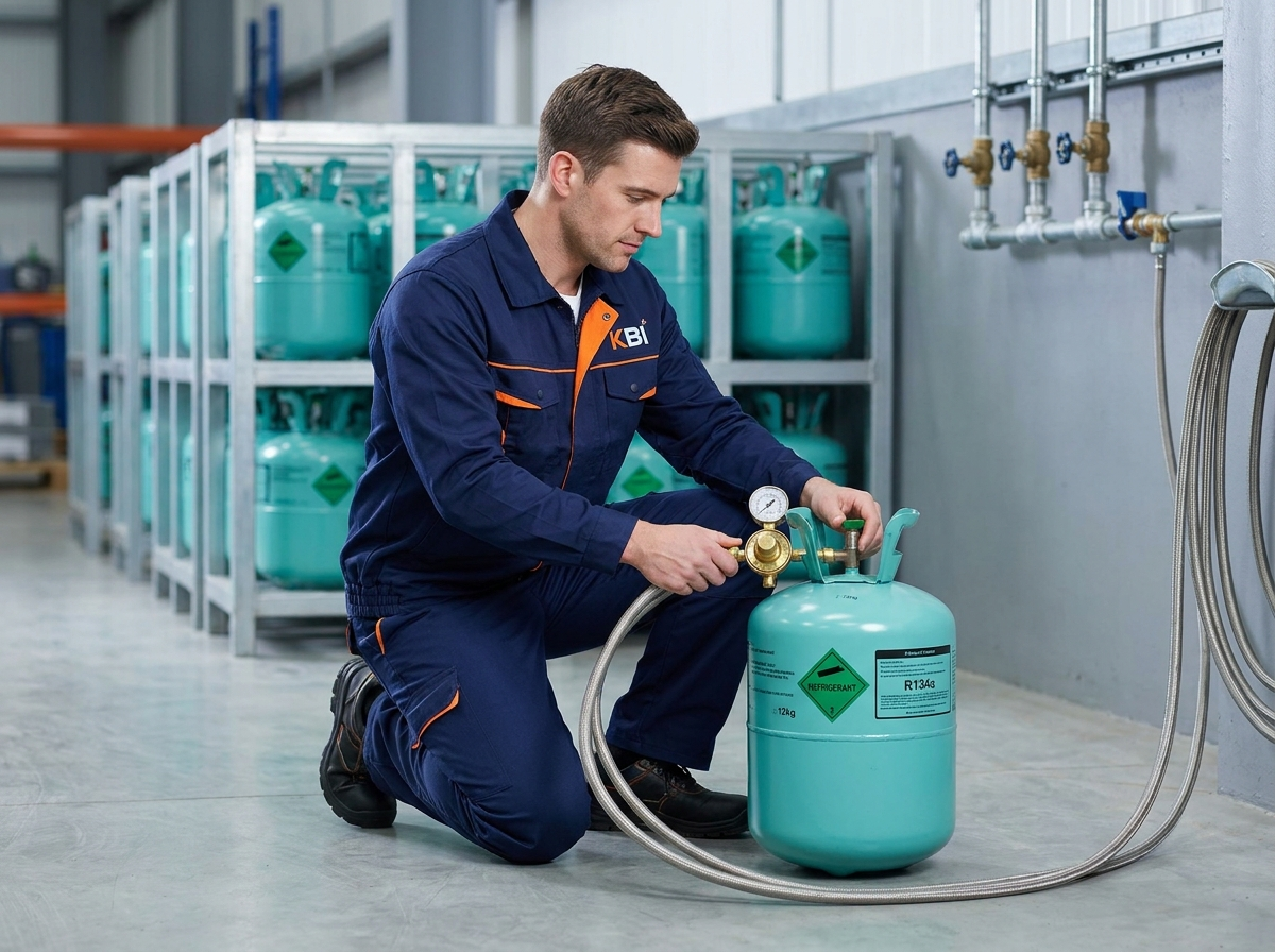 R134a refrigerant cylinders