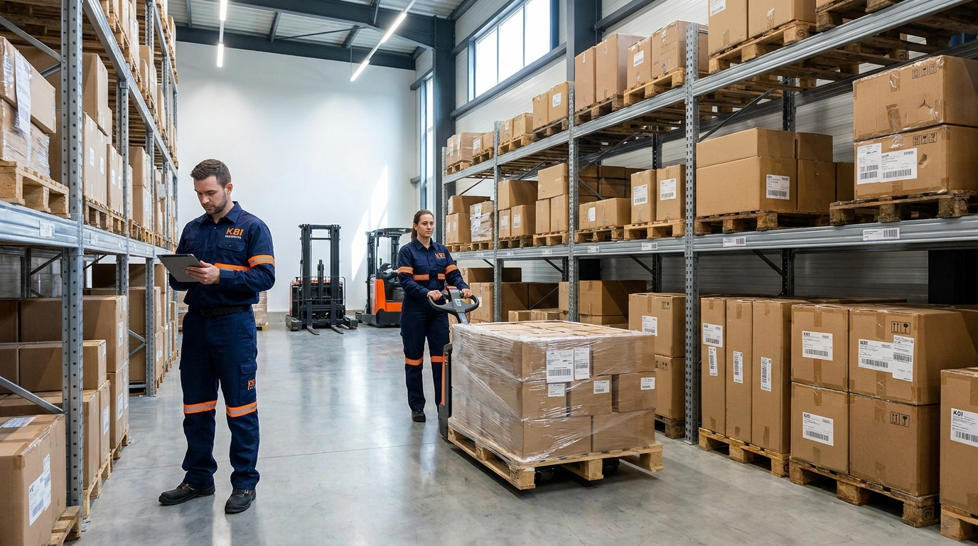 Parts warehouse